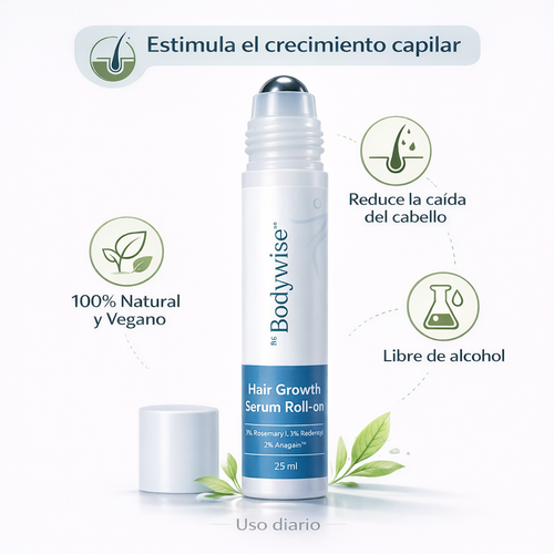 Suero anticaída para el crecimiento del cabello Roll-On
